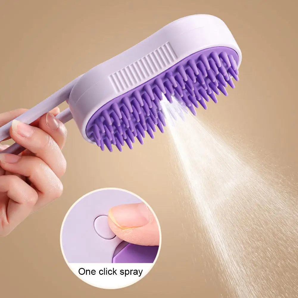 3 In 1 Multifunctional Pet Steam Brush