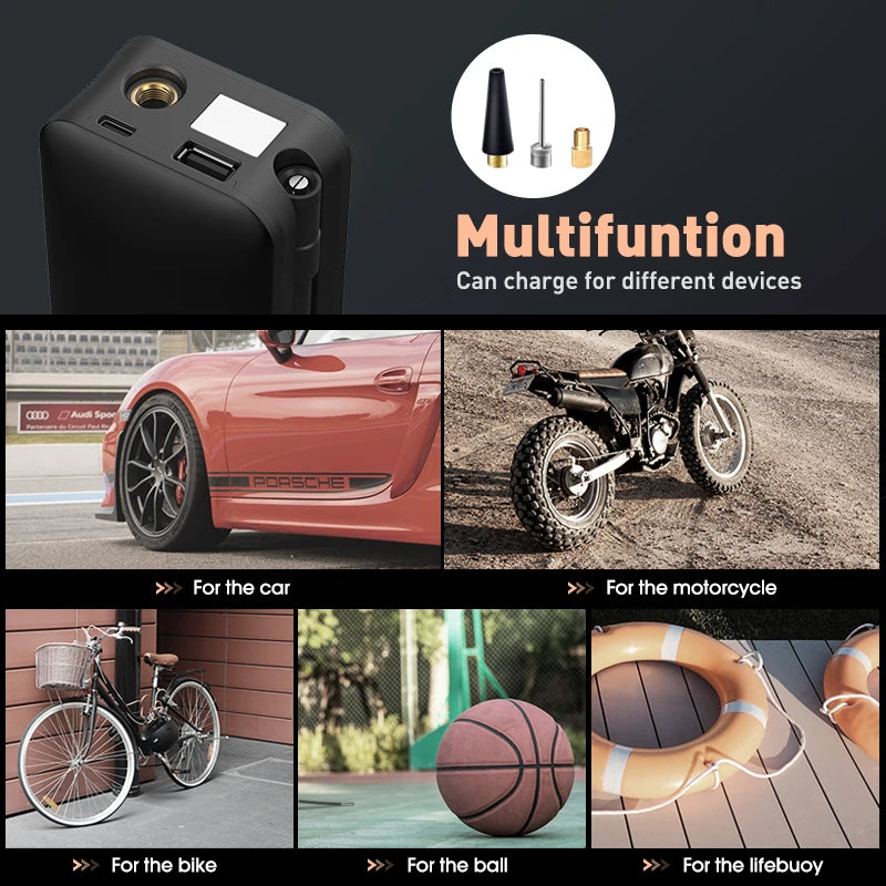 CARSUN Wireless Ultra-Fast Tyre Pump