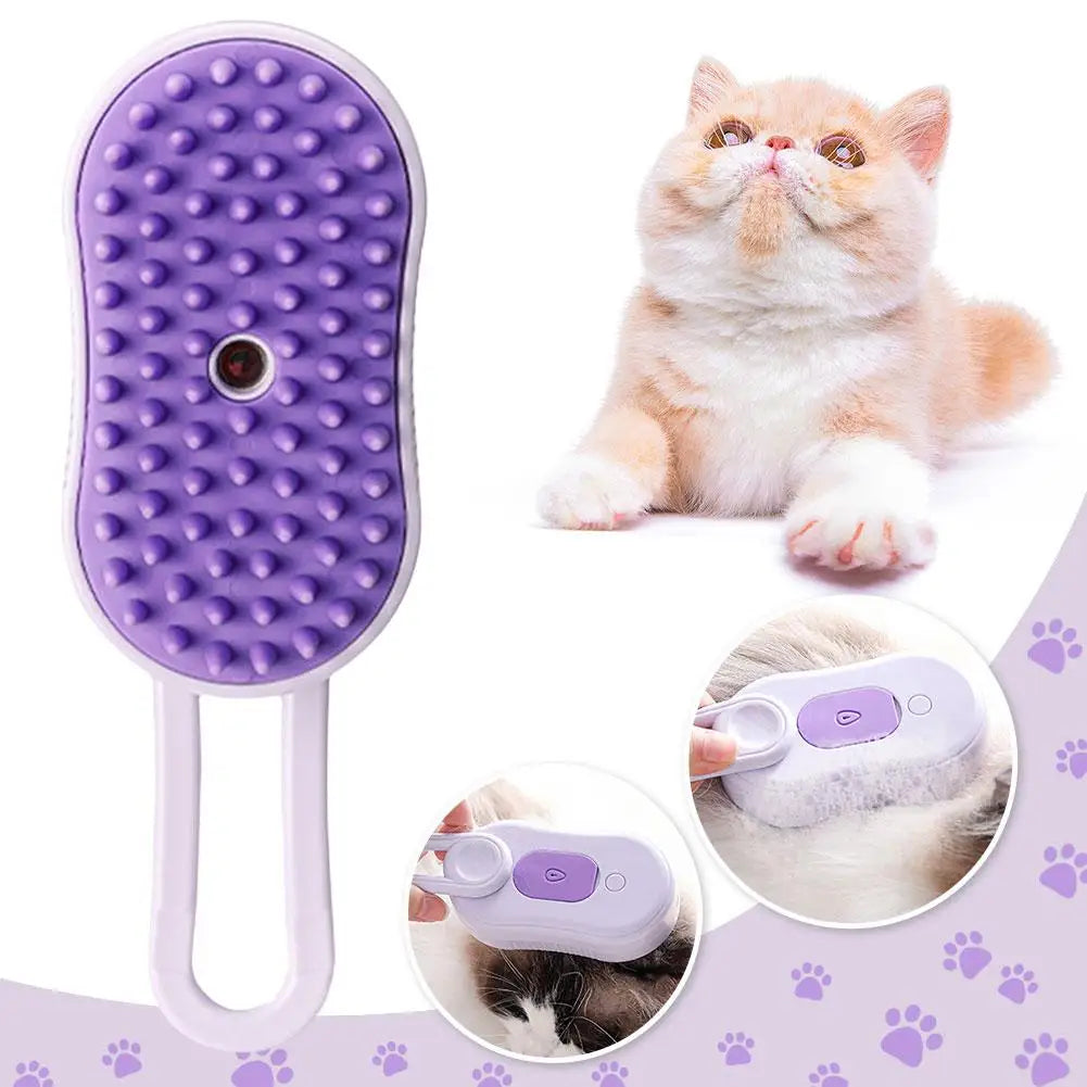 3 In 1 Multifunctional Pet Steam Brush