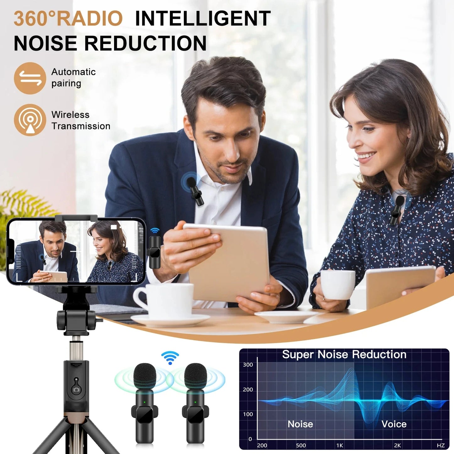 Bluetooth Wireless Microphone