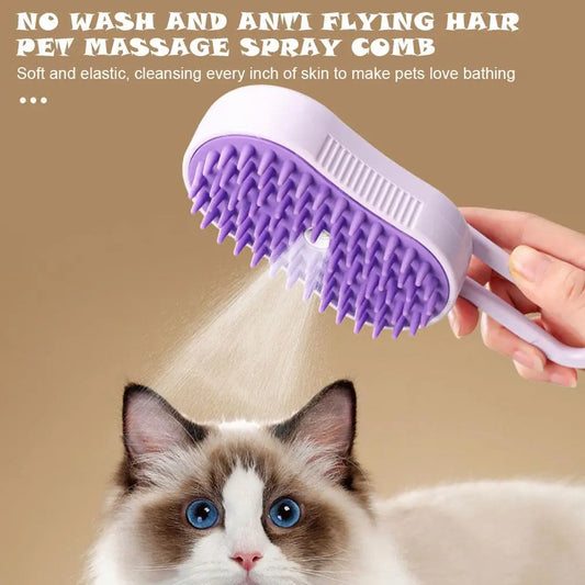 3 In 1 Multifunctional Pet Steam Brush